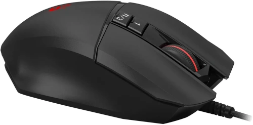 Мышь проводная A4Tech Bloody W65 Max Mini черный, 12000 dpi, USB, кнопки - 9 [W65 MAX MINI STONE BLACK]