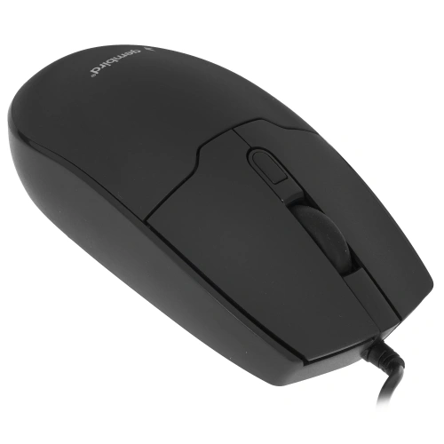 Мышь проводная Gembird MOP-430 черный, 1600 dpi, USB, кнопки - 4 [18718]