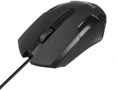 Мышь проводная ExeGate SH-9025 OEM черный, 1000 dpi, USB, кнопки - 3 [EX279941RUS]