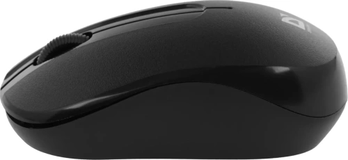 Мышь беспроводная Defender Hit MM-495 черный, 1600 dpi, радиоканал, USB, кнопки - 3 [52495]