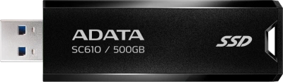 Внешний накопитель SSD ADATA 500Gb SC610 USB Type-A 550/500 Mb/s [SC610-500G-CBK/RD]