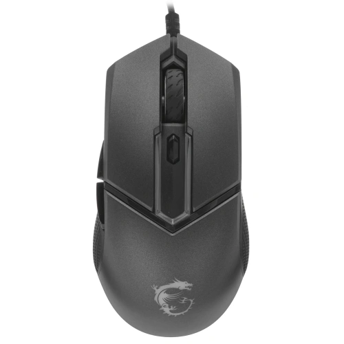 Мышь проводная MSI Clutch GM30 черный, 6200 dpi, USB, кнопки - 6 [S12-0401850-D22]