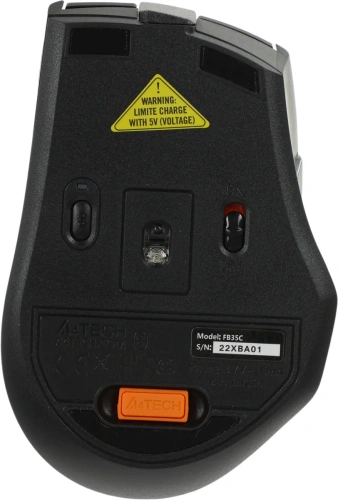 Мышь беспроводная A4Tech Fstyler FB35C серый/черный, 2000 dpi [FB35C  SMOKY GREY]