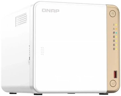 Сетевое хранилище NAS Qnap Original TS-462-4G 4-bay настольный Celeron N4505 [TS-462-4G]
