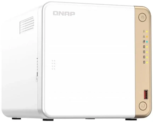 Сетевое хранилище NAS Qnap Original TS-462-4G 4-bay настольный Celeron N4505 [TS-462-4G]
