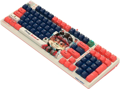 Клавиатура A4Tech Bloody AT98 Proxy Boom проводная USB бежевый/красный [AT98 бежевый/красный]