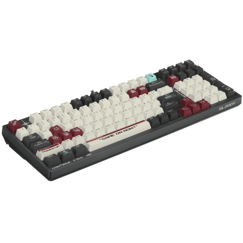 Клавиатура A4Tech Bloody S98 Pixels Red проводная USB серый/бежевый [S98]