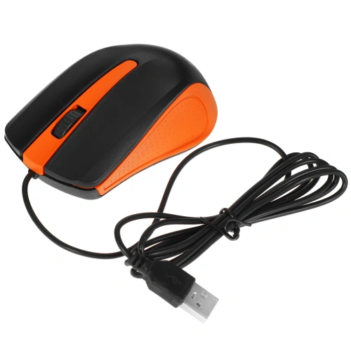 Мышь проводная ExeGate Professional Standard SH-9030BO черный/оранжевый [EX280437RUS]
