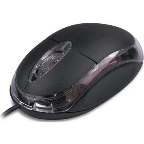 Мышь проводная CBR черный, 1000 dpi, USB, кнопки - 3 [CM 122]