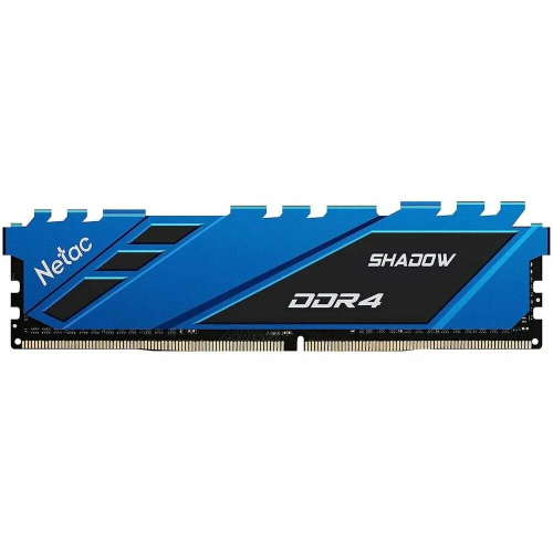 Оперативная память Netac 8Gb DDR4 3200Mhz DIMM PC25600, Shadow [NTSDD4P32SP-08B]