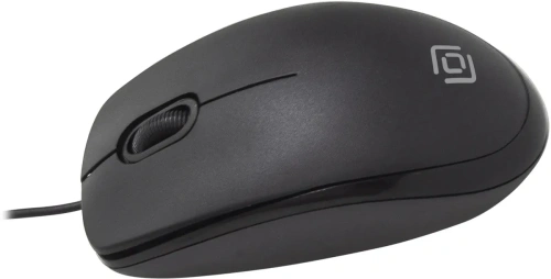 Мышь проводная Oklick 195M черный, 800 dpi, USB, кнопки - 3 [M218]