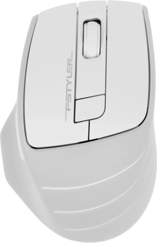 Мышь беспроводная A4Tech Fstyler FG30S белый/серый, 2000 dpi [FG30S белый/серый]