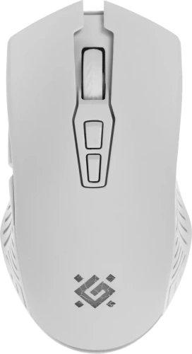 Мышь беспроводная Defender Pandora GM-502 белый, 3200 dpi, кнопки - 7 [52502]