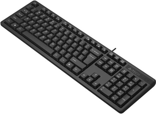 Клавиатура A4Tech KKS-3 проводная, USB, черный [KKS-3]
