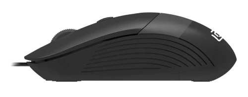 Мышь проводная Oklick 310M черный/серый, 2400 dpi, USB, кнопки - 4 [1869096]
