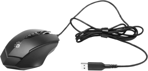 Мышь проводная A4Tech Bloody V8M Max черный, 12000 dpi, USB, кнопки - 10 [V8M MAX]