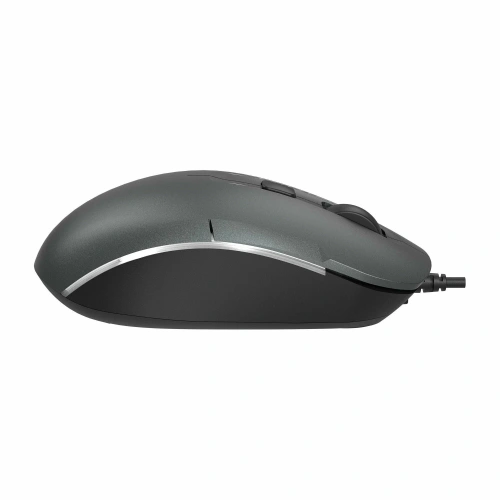 Мышь проводная A4Tech Fstyler FM26 серый/черный, 1600 dpi, USB, кнопки - 4 [FM26 USB (SMOKY GREY)]