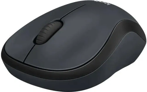 Мышь беспроводная Logitech M220 SILENT черный, 1000 dpi, радиоканал, USB, кнопки - 3 [910-004878/910-004895/910-004885]
