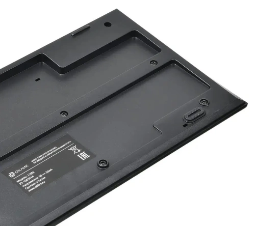 Клавиатура Oklick 120M проводная, USB, черный [120M]