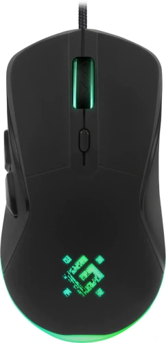 Мышь проводная Defender Arga GM-049 черный, 3600 dpi, USB, кнопки - 6 [52049]