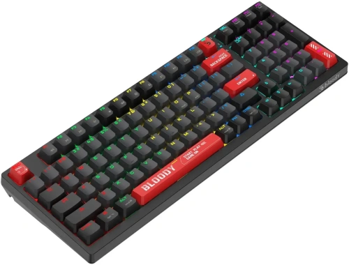 Клавиатура A4Tech Bloody WS98 механическая беспроводная USB черный/серый (WS98) [WS98]