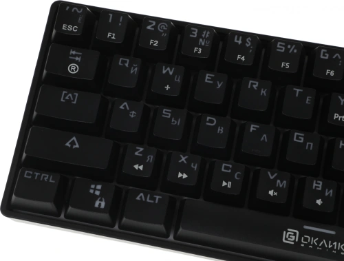 Клавиатура Oklick K713X проводная, USB, черный [K713X]