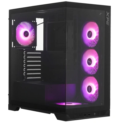 Компьютерный корпус XPG INVADER X BLACK [INVADERXMT-BKCWW]