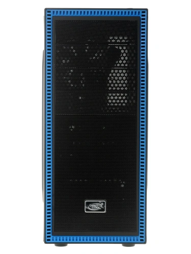 Компьютерный корпус Deepcool TESSERACT BF (one black fan) без БП, черный, ATX [TESSERACT BF]