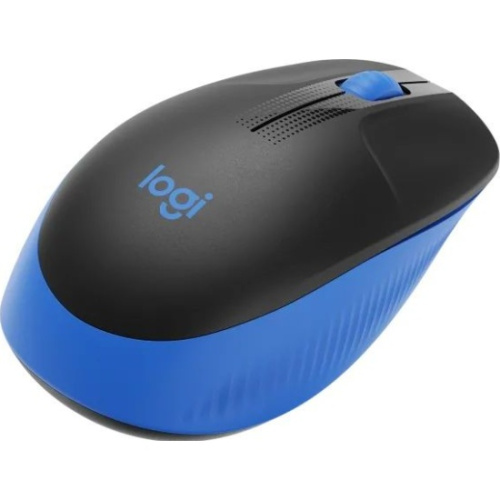 Мышь беспроводная Logitech M190 синий, 1000 dpi [910-005925]