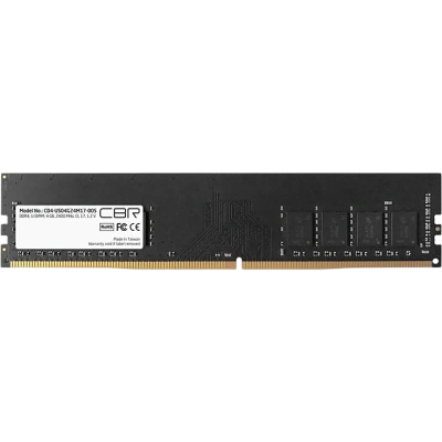 Модуль памяти CBR DDR4 DIMM (UDIMM) 4 GB PC4-19200 [ CD4-US04G24M17-00S]