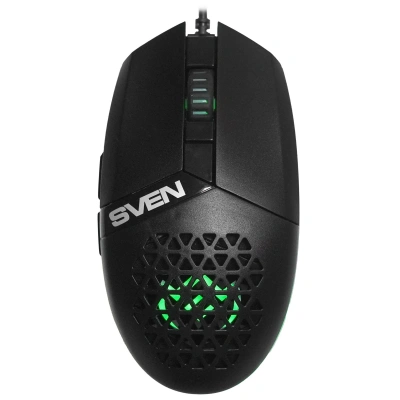Мышь проводная SVEN RX-G735 черный, 4000 dpi, USB, кнопки - 6 [SV-021467]