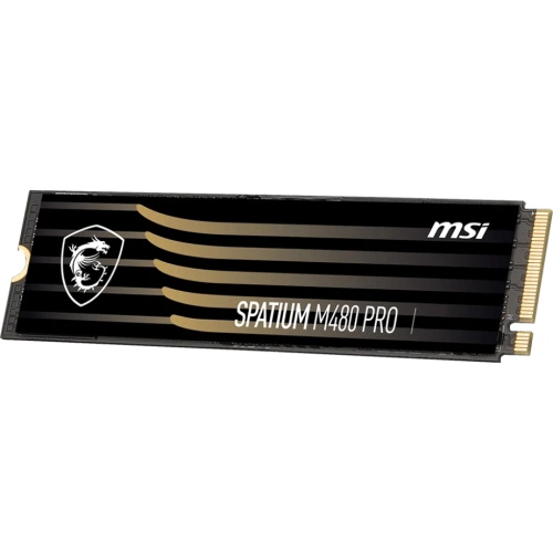 Накопитель SSD MSI SPATIUM M480 PRO, 4Tb, PCIe 4.0 x4, M.2 2280, NVMe, R/W 7400/7000 [S78-440R050-P83]