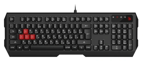 Клавиатура A4Tech Bloody B135N проводная USB черный [B135N]