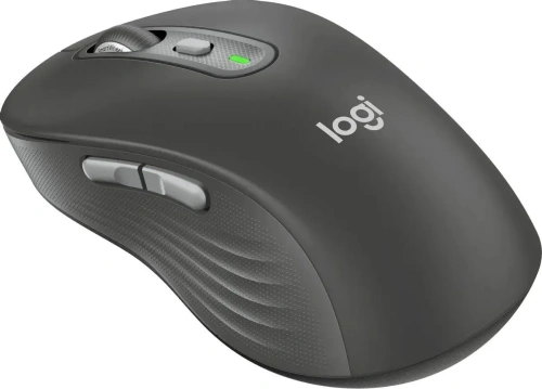 Мышь беспроводная Logitech M750 L Large графитовый, 4000 dpi [910-006266]