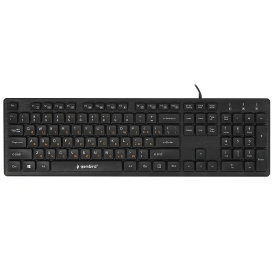 Клавиатура Gembird KB-8360U проводная, USB, черный [18456]
