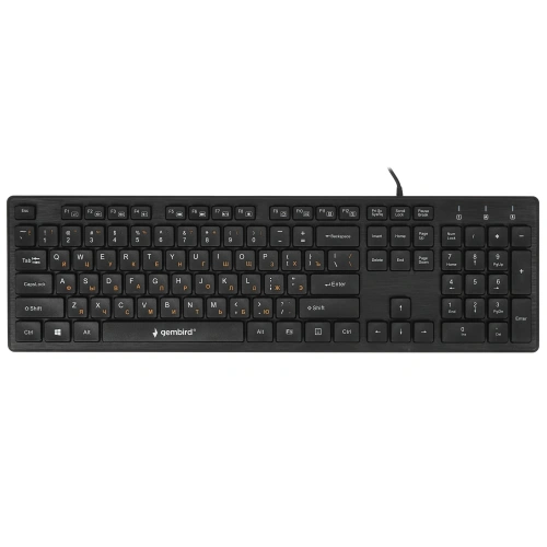 Клавиатура Gembird KB-8360U проводная, USB, черный [18456]