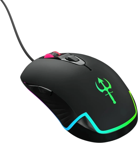 Мышь проводная Oklick 925G STORM черный, 3200 dpi, USB, кнопки - 6 [925G]