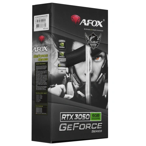 Видеокарта AFOX PCIE16 RTX3050 6Gb [AF3050-6GD6H5]