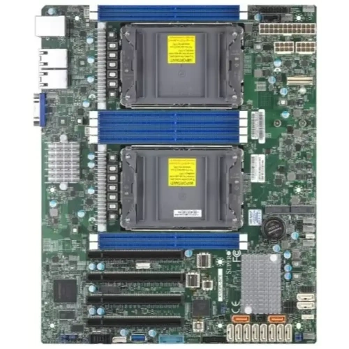 Серверная материнская плата Supermicro X12DPL-NT6-B, сокет LGA4189, Intel C621A, DDR4 ECC, 8xDDR4, 4xPCIe 4.0 x16, 2xM.2, 12xSATA, 2xRJ-45, ASPEED AST2600, ATX [MBD-X12DPL-NT6-B]