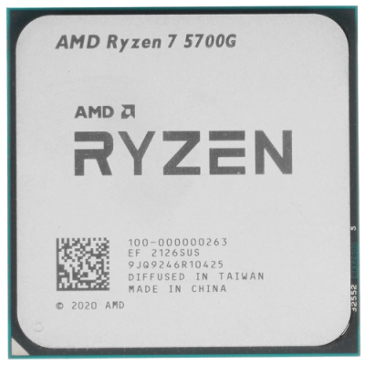 Процессор AMD Ryzen 7 5700G Soc-AM4 4.6GHz OEM [100-000000263]