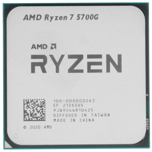 Процессор AMD Ryzen 7 5700G Soc-AM4 4.6GHz OEM [100-000000263]