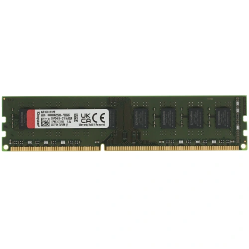 Оперативная память Kingston 8GB Kingston DDR3 1600 DIMM Height 30mm KVR16N11H/8WP Non-ECC, Unbuffered, CL11, 1.5V, 2R, 4Gbit, RTL [KVR16N11H/8WP]