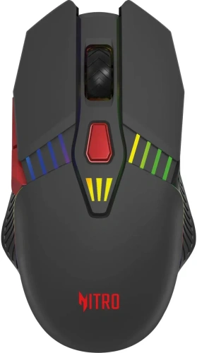 Мышь беспроводная Acer Nitro OMR305 черный, 3200 dpi, кнопки - 8 [ZL.MCECC.020]