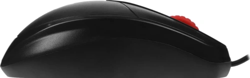 Мышь проводная Defender Icon MB-057 черный, 1000 dpi, USB, кнопки - 3 [52057]