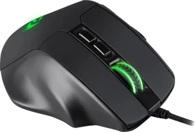 Мышь проводная REDRAGON Aatrox черный, 12400 dpi, USB, кнопки - 15 [71276]