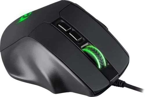 Мышь проводная REDRAGON Aatrox черный, 12400 dpi, USB, кнопки - 15 [71276]