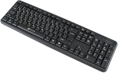 Клавиатура Oklick 130M проводная, USB, черный [130M]