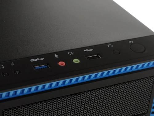 Компьютерный корпус Deepcool TESSERACT BF (one black fan) без БП, черный, ATX [TESSERACT BF]