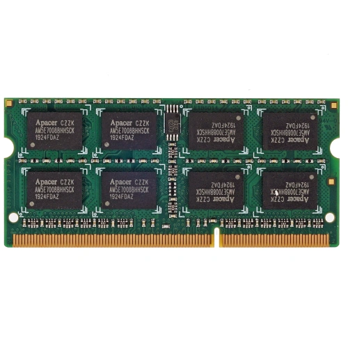 Оперативная память Apacer 8Gb DDR3 1600MHz (pc-12800) SO-DIMM Retail AS08GFA60CATBGC/DS.08G2K.KAM [DS.08G2K.KAM]