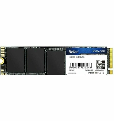 Накопитель SSD Netac 256GB M.2 2280 NV2000 NVMe PCIe [NT01NV2000-256-E4X]